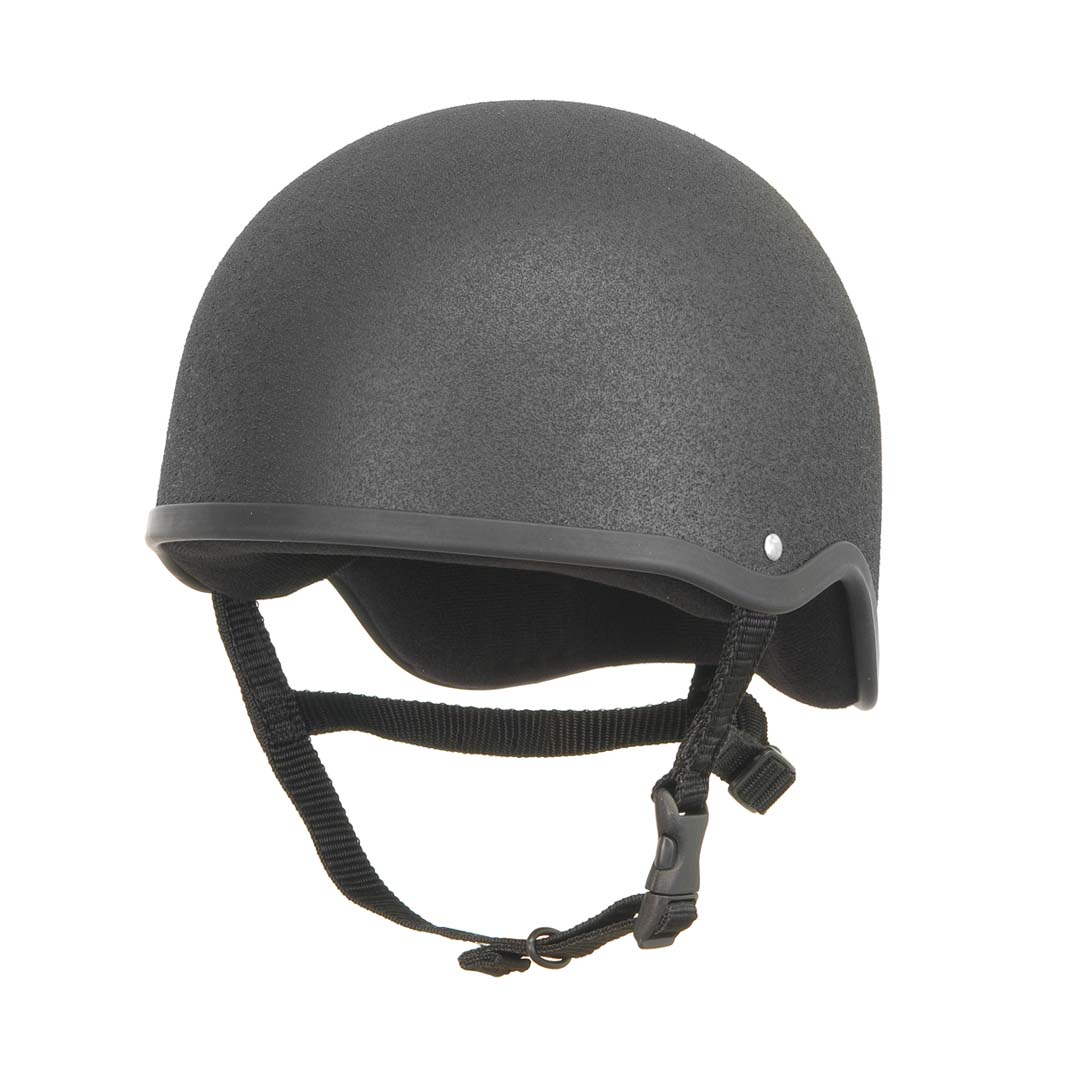 Champion PRO PLUS JOCKEY SKULL Horse Riding Helmet Hat PAS015  Black 00-5 